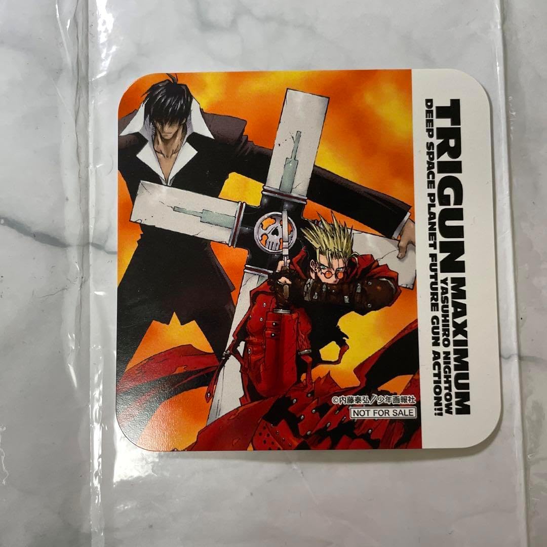 TRIGUN トライガン 大阪 コラボカフェ 特典 コースター セット TRIGUN